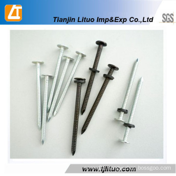 Flat Head Electric Galvanized Ring Shank Nails